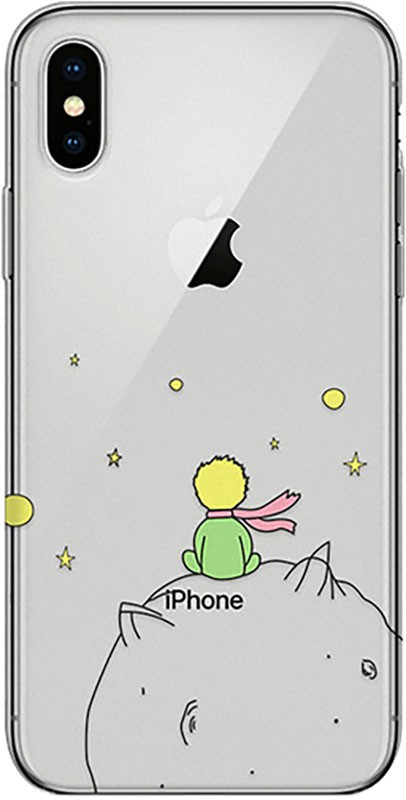 

Чехол-накладка PUMP Transperency Case for iPhone X/XS Little Prince #I/S, Рисунок