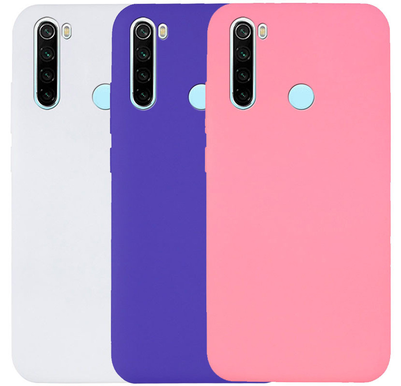 

Чехол-накладка Silicone Cover Full without Logo (A) для Xiaomi Redmi Note 8T #1, Разные цвета