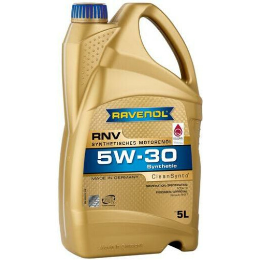 

Моторное масло Ravenol 5w30 RNV 5л