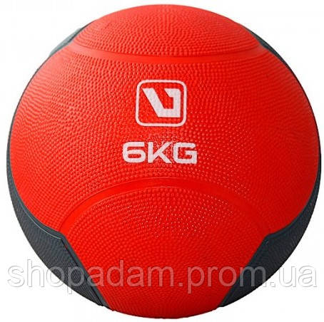 

Медбол LiveUp Medicine Ball 6 кг Red (LS3006F-6)