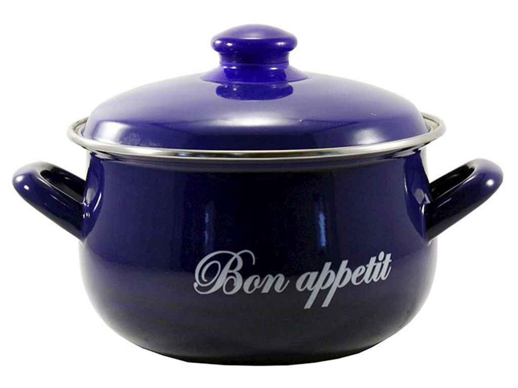 

Кастрюля Interos Bon Appetit Blue I-568-16 2,3 л 16 см, Синий