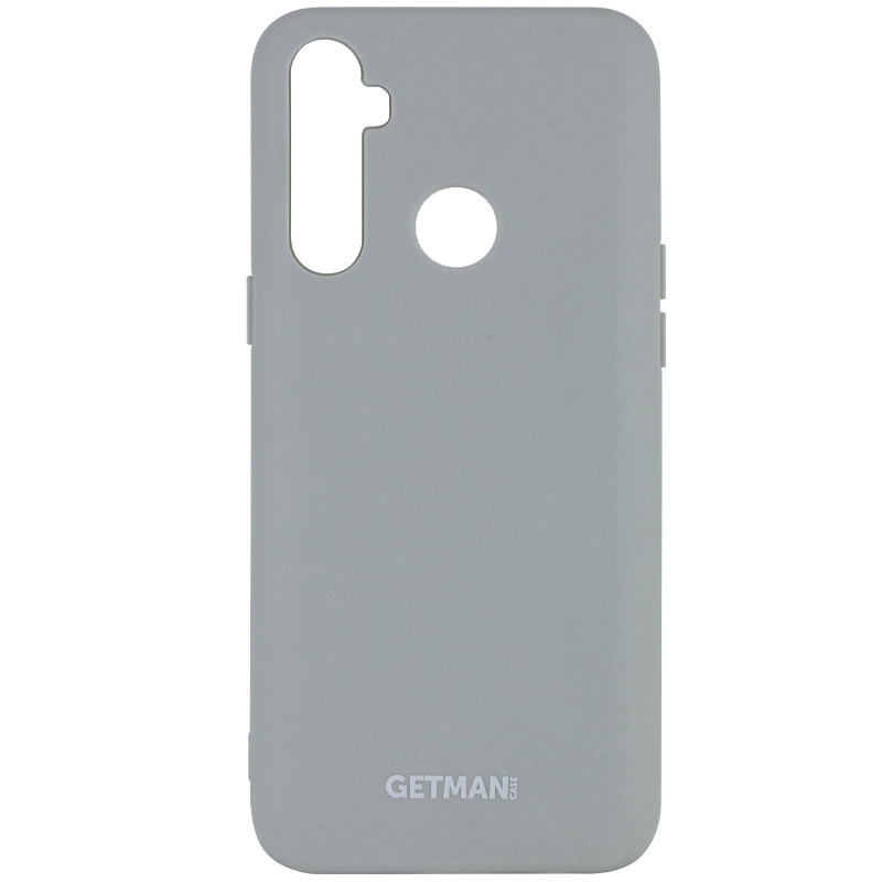 

Чехол Silicone Cover GETMAN for Magnet для Realme C3, Серый / mist blue