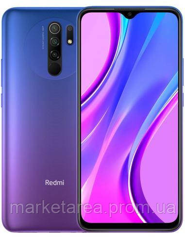 

Смартфон с мощной батареей и сканером отпечатка пальца на 2 sim Xiaomi Redmi 9 4/64Gb Blue (Гарантия 12 мес), Синий