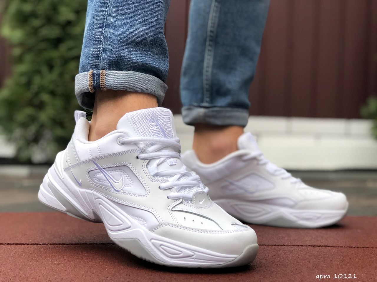 

Кросівки чоловічі в стилі Nike M2K Tekno білі