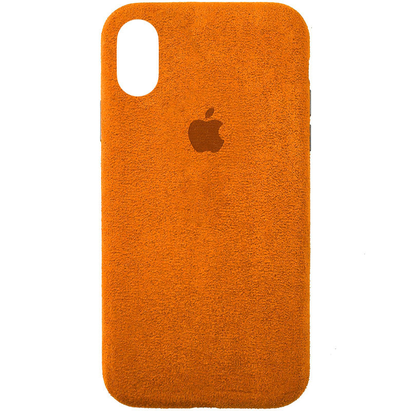 

Чехол ALCANTARA Case Full для Apple iPhone XR (6.1") Оранжевый