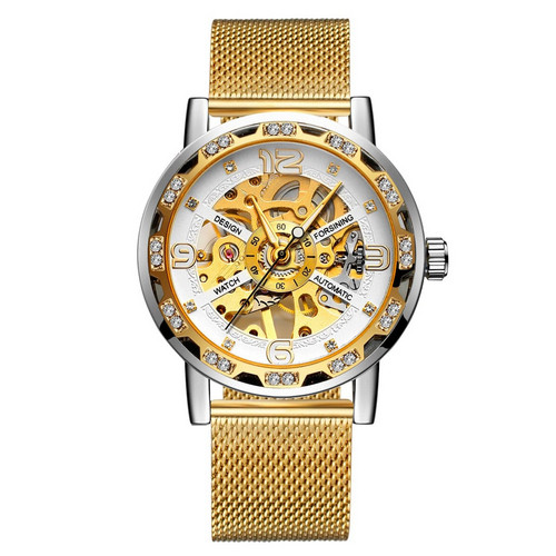 

Forsining GMT1201 Gold-Silver-White