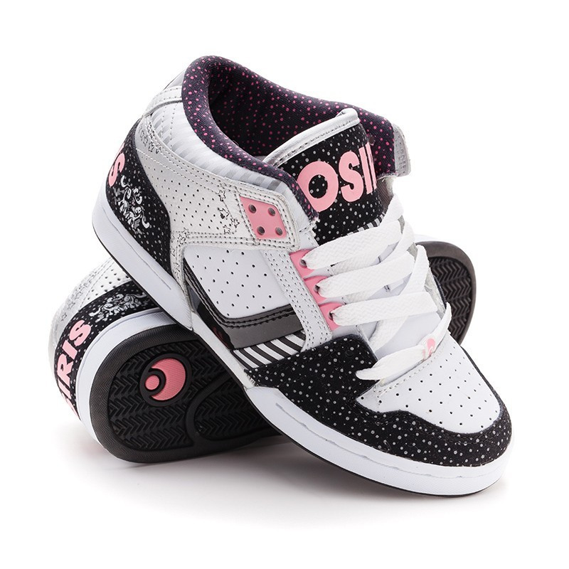 

Кроссовки Osiris South bronx kids blk/lama/nights/pepa 35 размер (21 см), Черно-белый