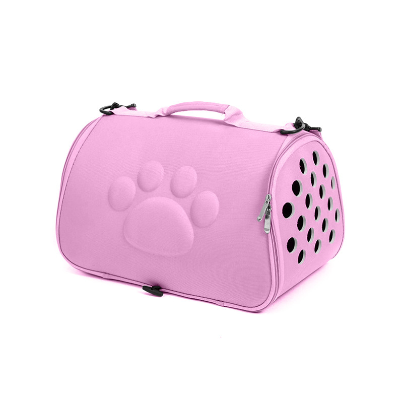 

Сумка-переноска для кошек Hoopet 19G0173G Pink 43*25*26 cm контейнер, Розовый