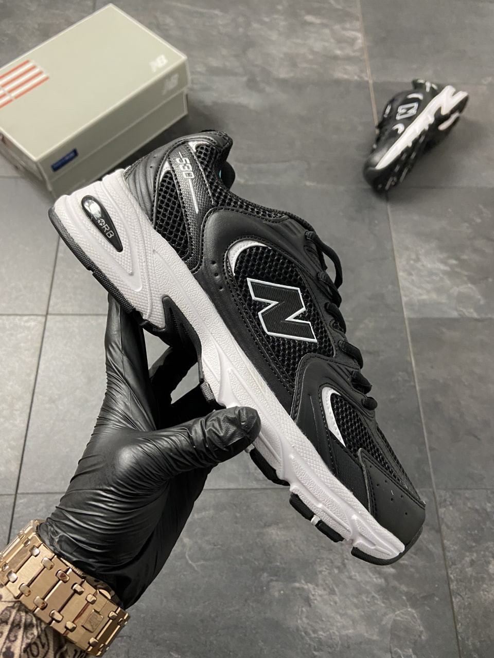 

Кроссовки New Balance 530 Black White 42, Разноцвет