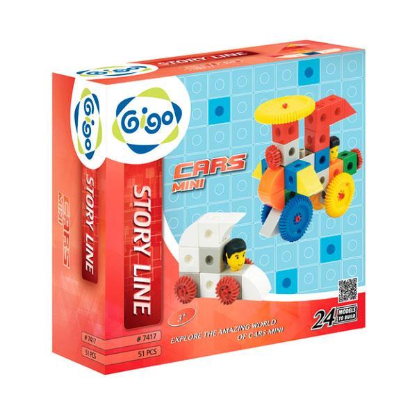 

Конструктор Gigo Машины - Мини (7417), Разноцветный