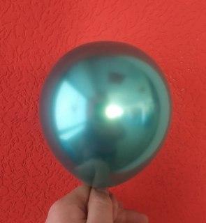 Латексный шар хром зеленый 5 "(13см) Китай