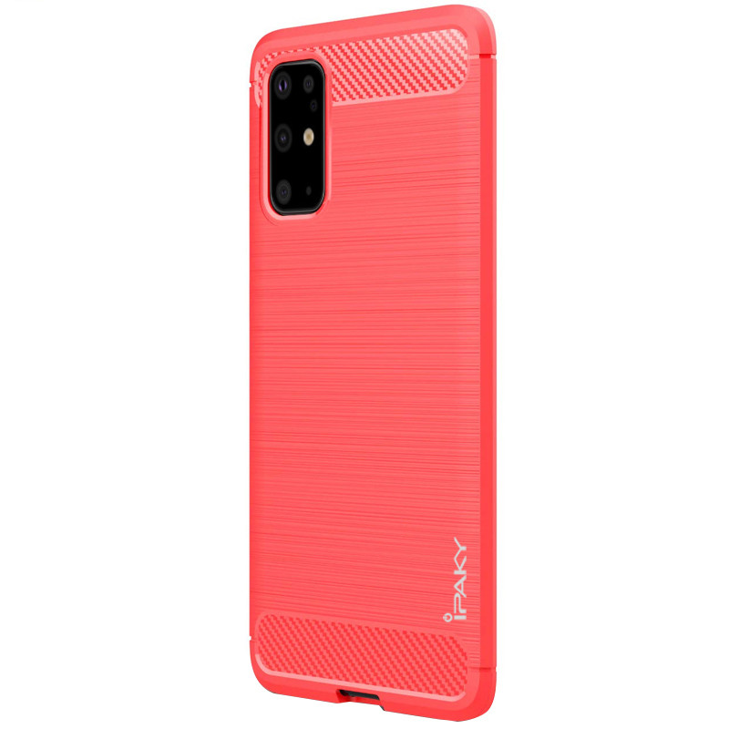 

TPU чехол iPaky Slim Series для Samsung Galaxy S20+, Красный