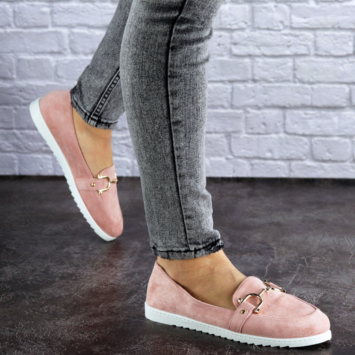 

Женские мокасины Fashion Randy 1785 36 размер 23 см Розовый 41