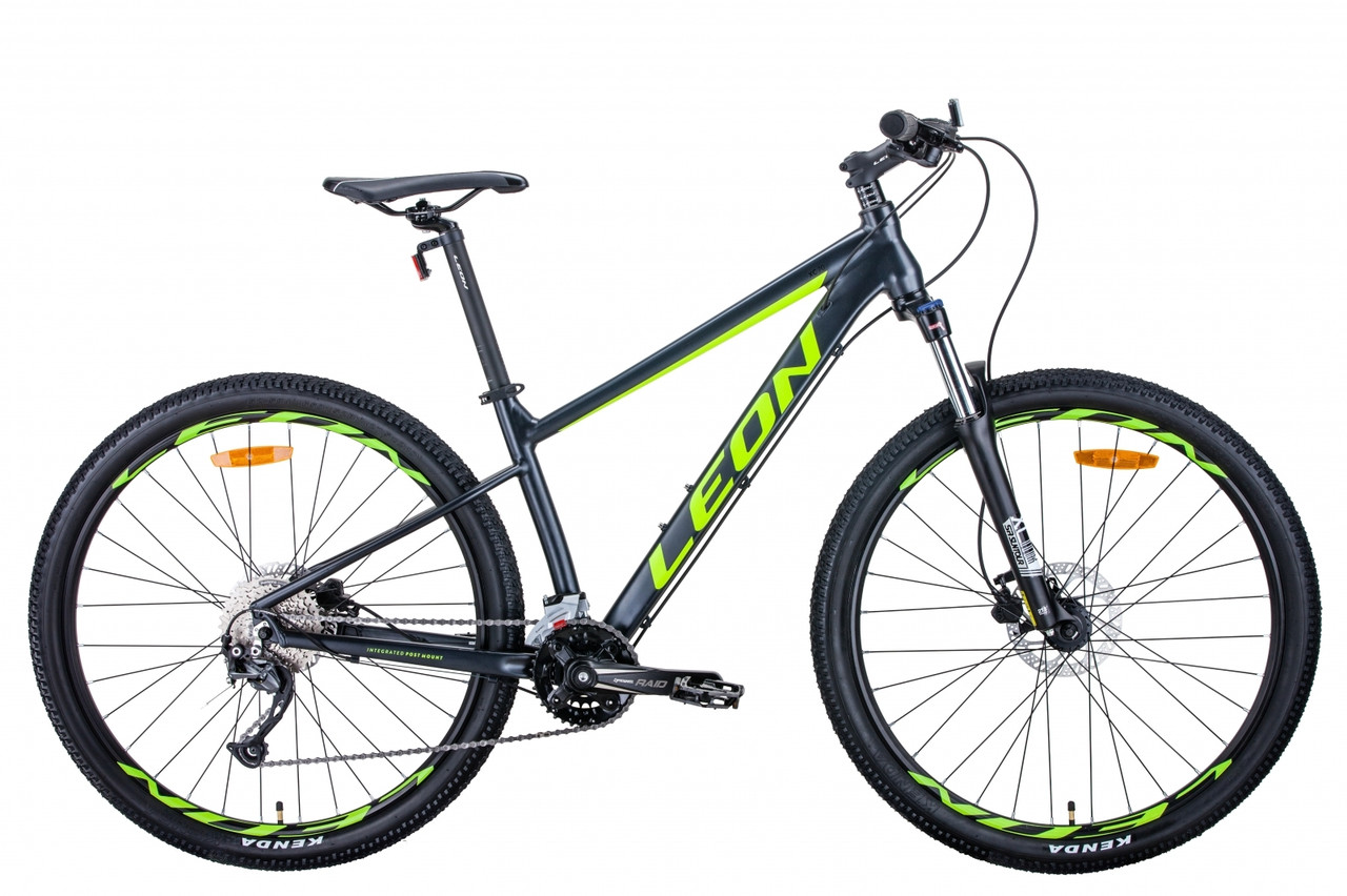 

Велосипед 27.5" Leon XC-70 2021 (антрацитово-желтый с черным (м