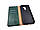 Шкіряний чохол книжка Delicate для Xiaomi Redmi 9 зелений, фото 3