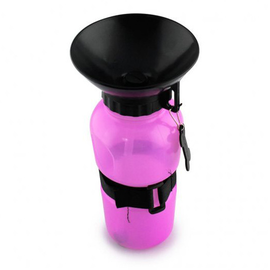 

Поилка для собак переносная HLV Dog Water Bottle 7363 Pink, Розовый