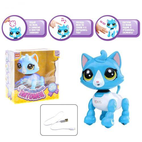 

Интерактивная игрушка "Смышлённый питомец: котик" (голубой) E5599-9