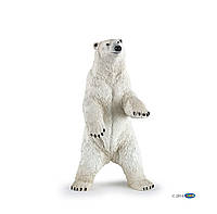 Фигурка Papo Белый Полярный Медведь, 7*7*14 см, "Дикие Животные", 50172