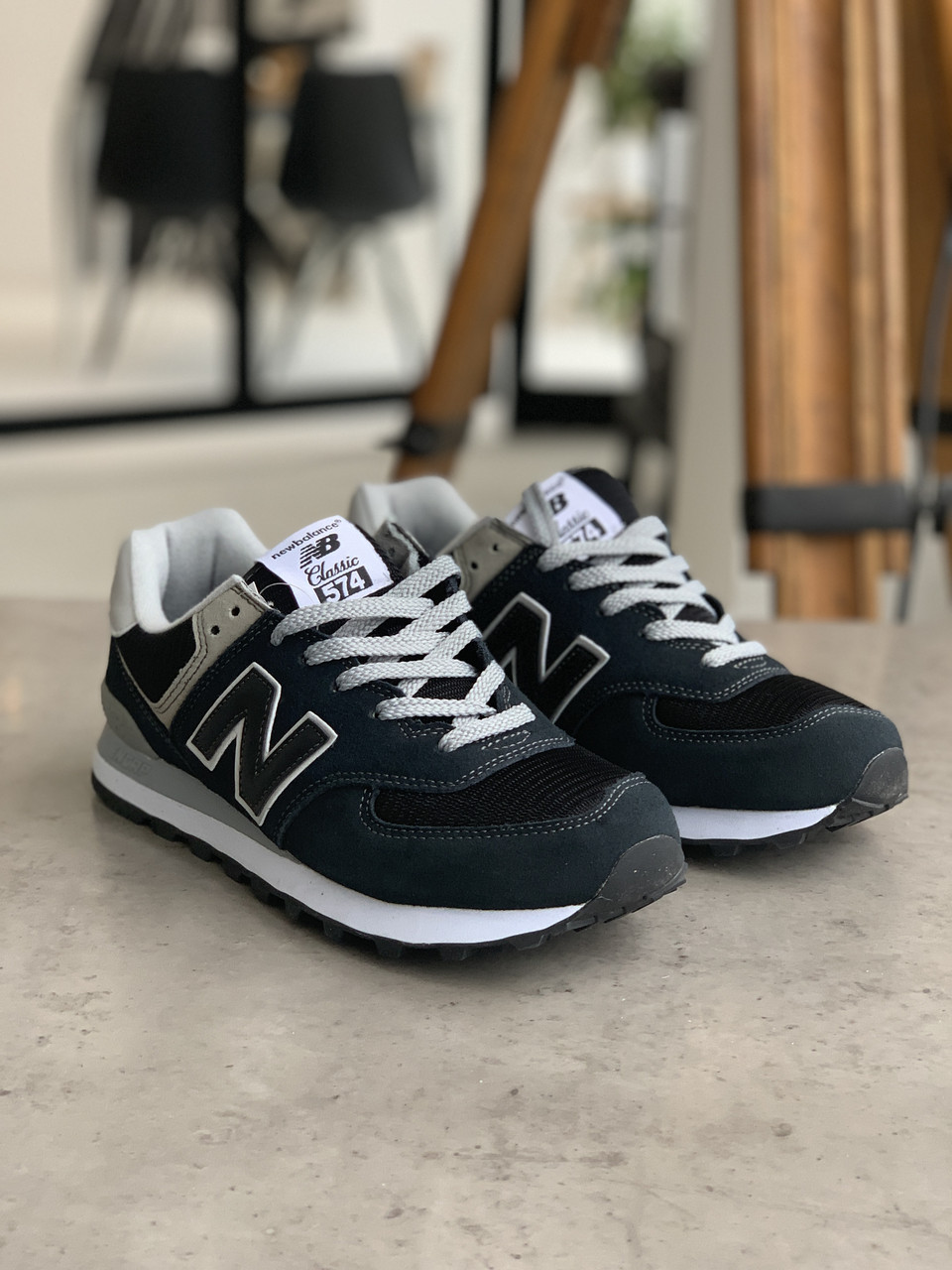 

Мужские Кроссовки New Balance 574 Нью Беланс 574 Тёмно-синие (41,42,43) (PD-1