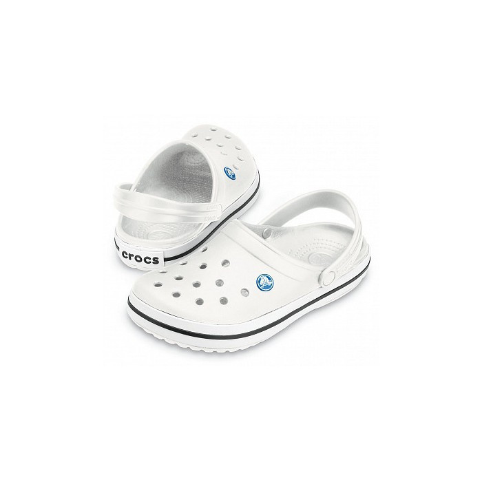 

Женские кроксы Crocs Crocband Clog белые 38 р.