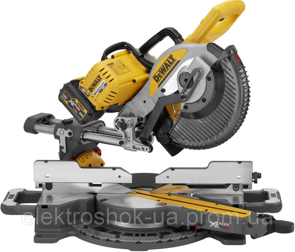 

Пила торцовочная аккумуляторная бесщёточная DeWALT DCS727T2