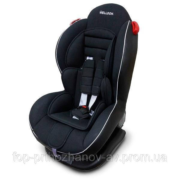 

Автокресло "Welldon Smart Sport Isofix", Чорний