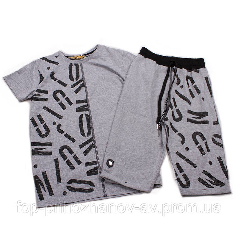 

Комплект (футболка + шорты) для мальчика "A-Yugi Jeans"