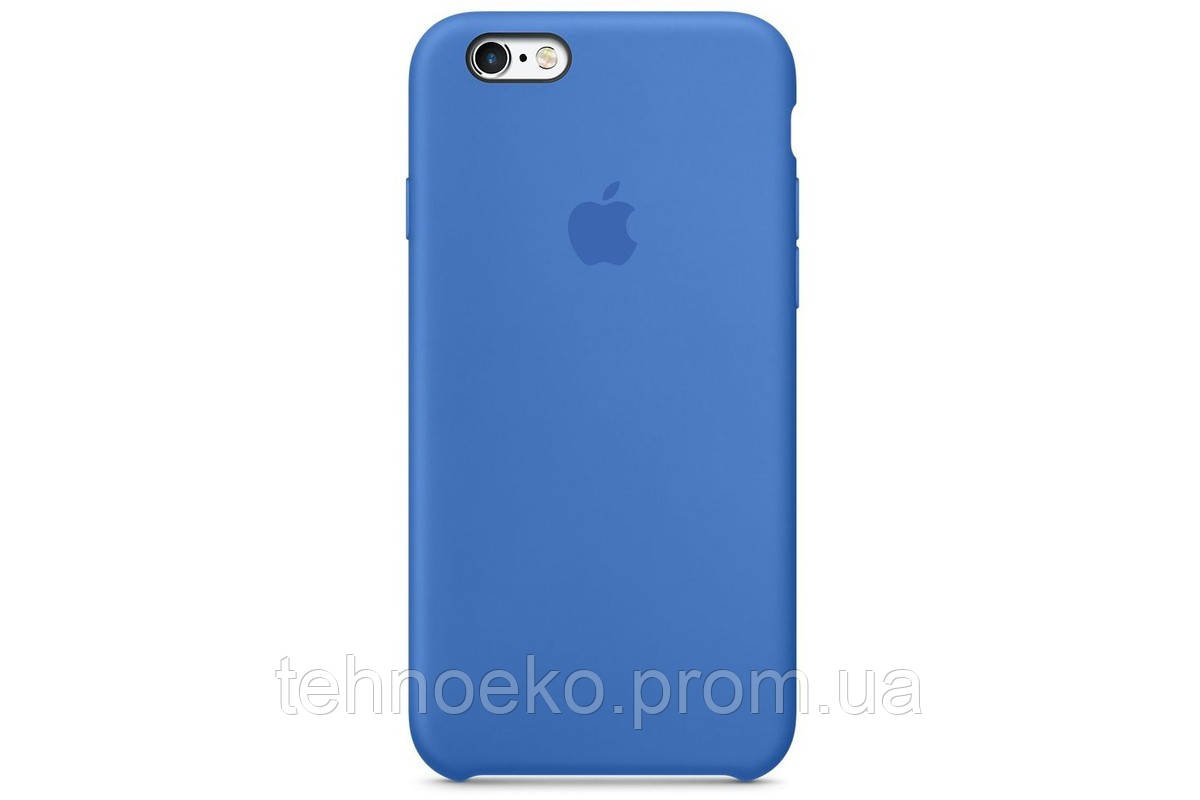 

Чехол Apple Silicone Case для iPhone 6 6s Blue Cobalt 1687, КОД: 289038