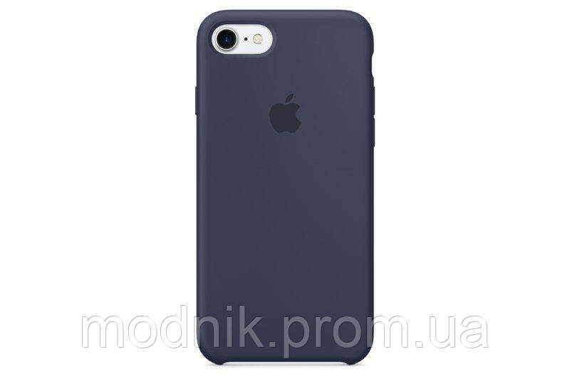 

Силиконовый чехол Grand для iPhone 7 8 Midnight Blue AL14568, КОД: 134289