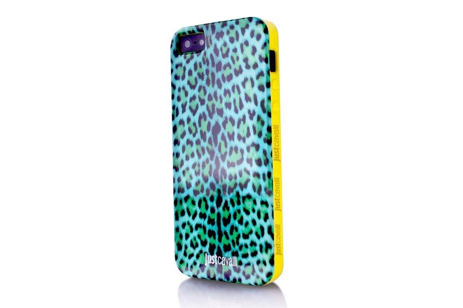 

Чехол Just Cavalli Macro Leopard для iPhone 5 5S SE Blue AL1965, КОД: 324034