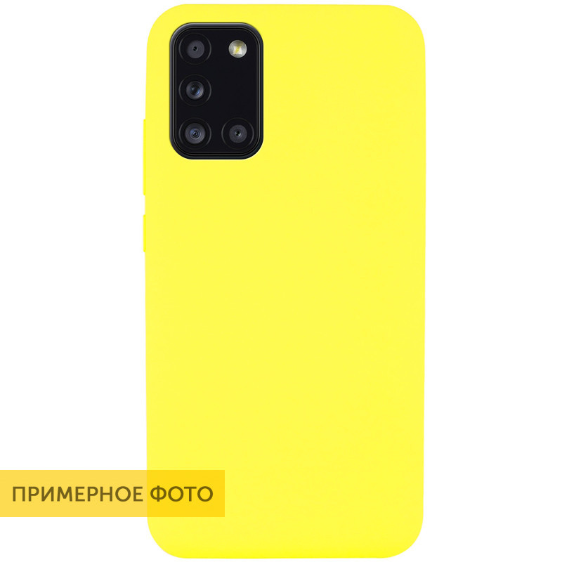 

Чехол Silicone Cover Full without Logo (A) для Samsung Galaxy M30s / M21, Желтый / neon yellow