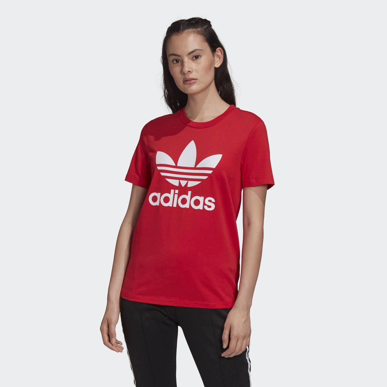 

Оригинальная женская футболка Adidas Trefoil Tee Originals, XS - 32