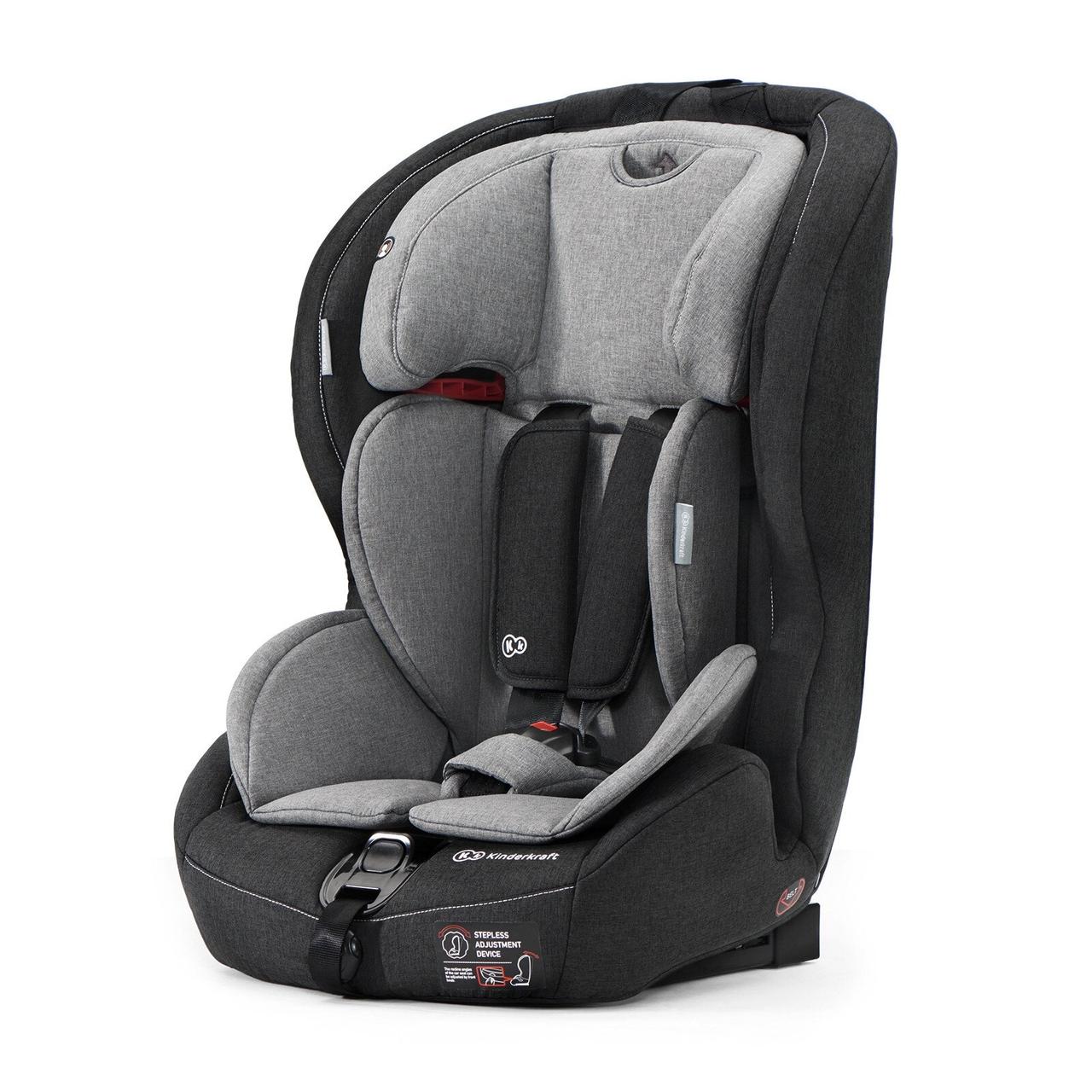 

Автокресло Kinderkraft Safety Fix Black/Gray (KKFSAFEBLGR000