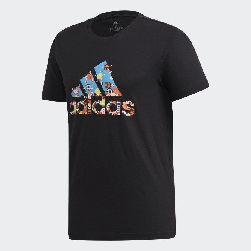 

Оригинальная мужская футболка Adidas Badge of Sport 8-Bit, XL