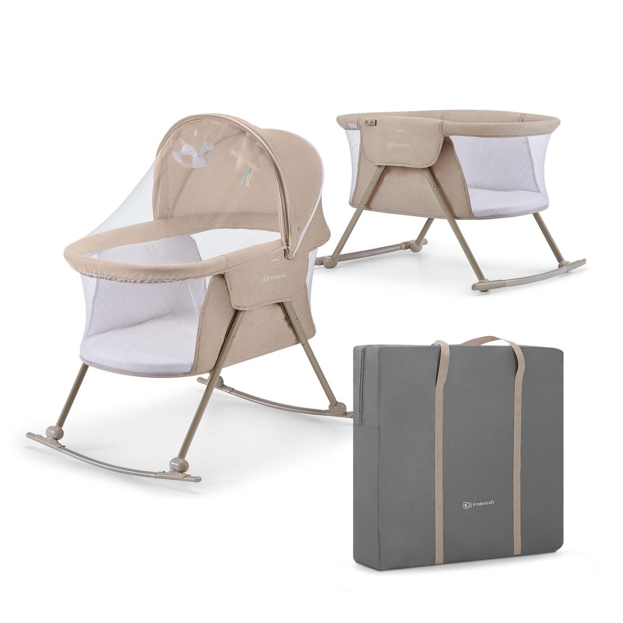 

Люлька-качалка 3 в 1 Kinderkraft Lovi Beige (KKLLOVIBEG0000