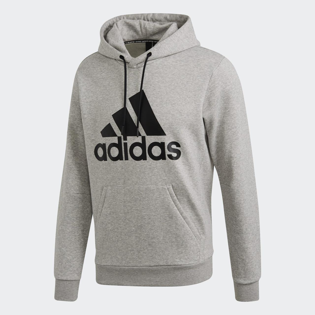 

Оригинальная мужская тёплая толстовка Adidas Must Haves Badge of Sport Hoodie Fleece, S