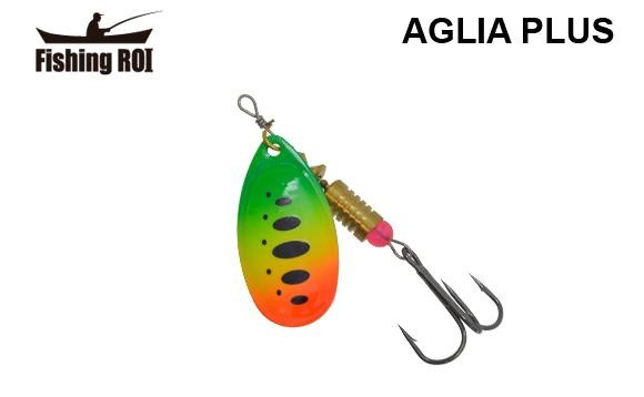 Блешня-вертушка Fishing Roi Aglia Plus 6г. колір-29
