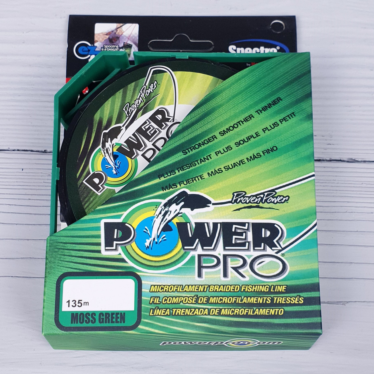 

Шнур плетеный Power Pro (x4) 135м 0.18мм 13кг, Зеленый