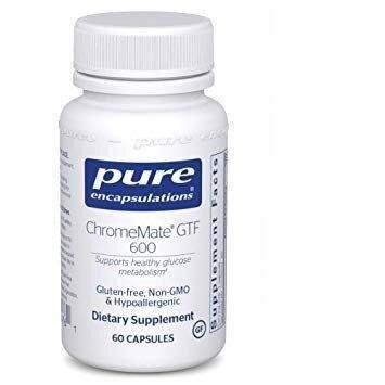 

Полиникотинат хрома ChromeMate GTF 600 Pure Encapsulations 60 капсул