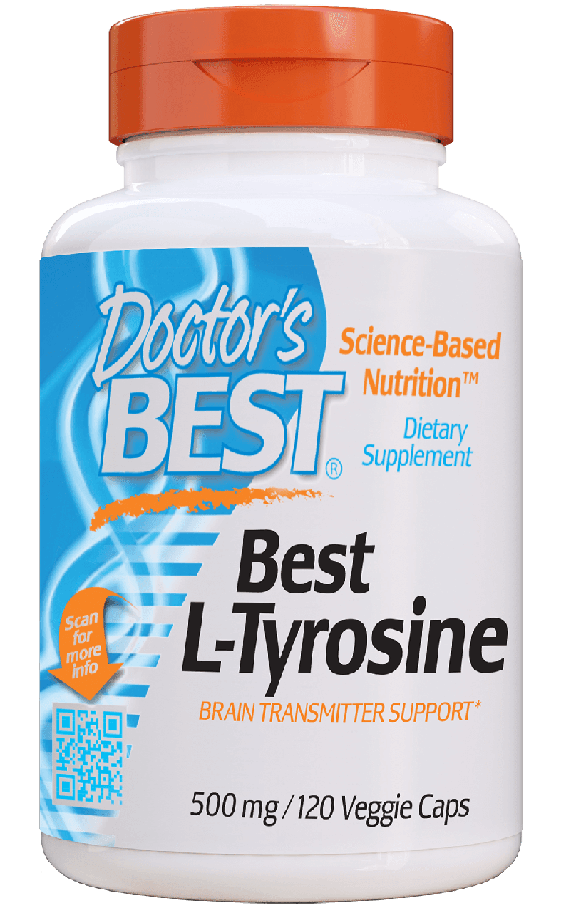 

L- тирозин Best L-Tyrosine Doctor's Best 500 мг 120 капсул