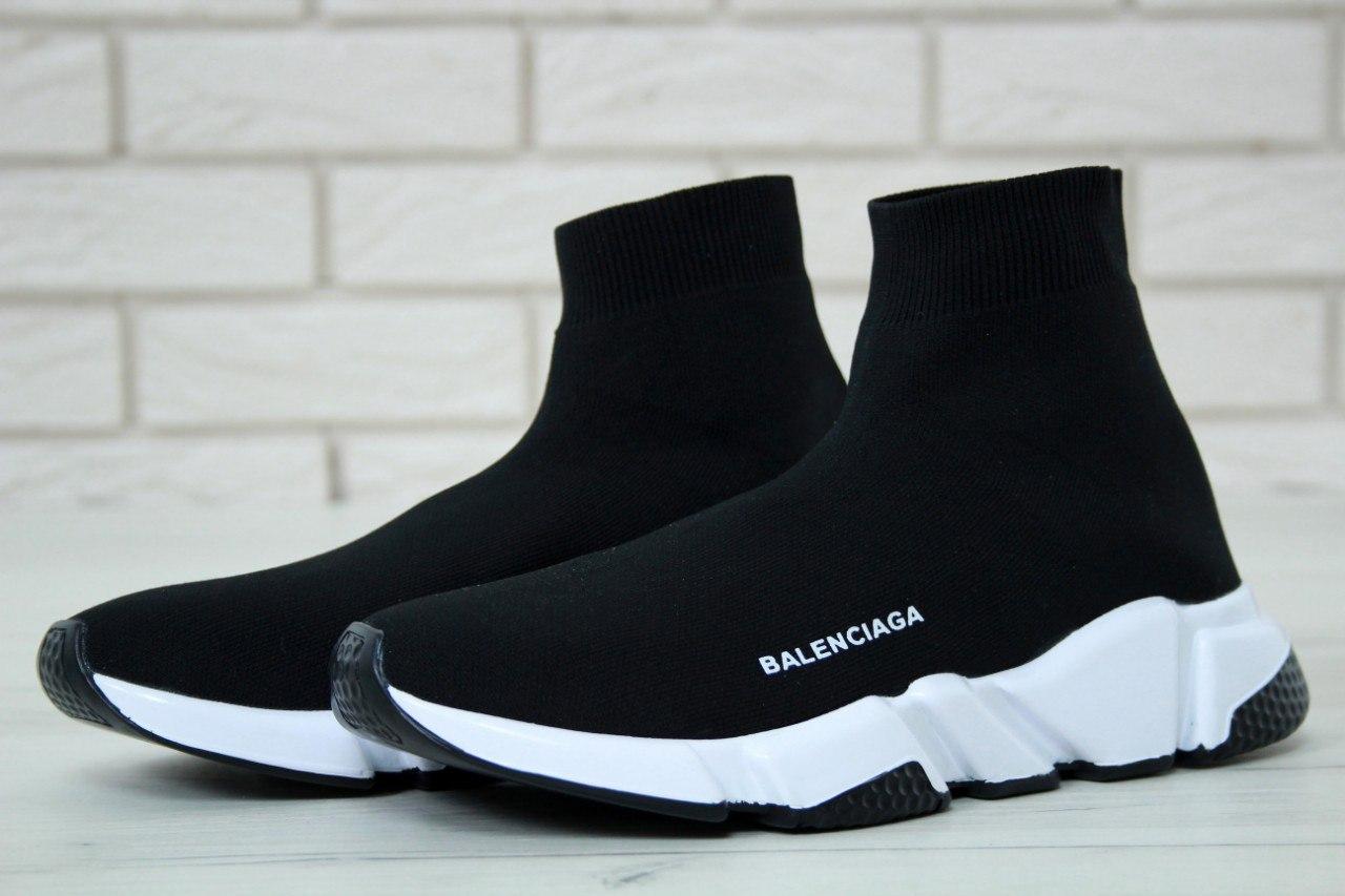 

Женские черные Кроссовки Balenciaga Speed Trainers 39, Черный