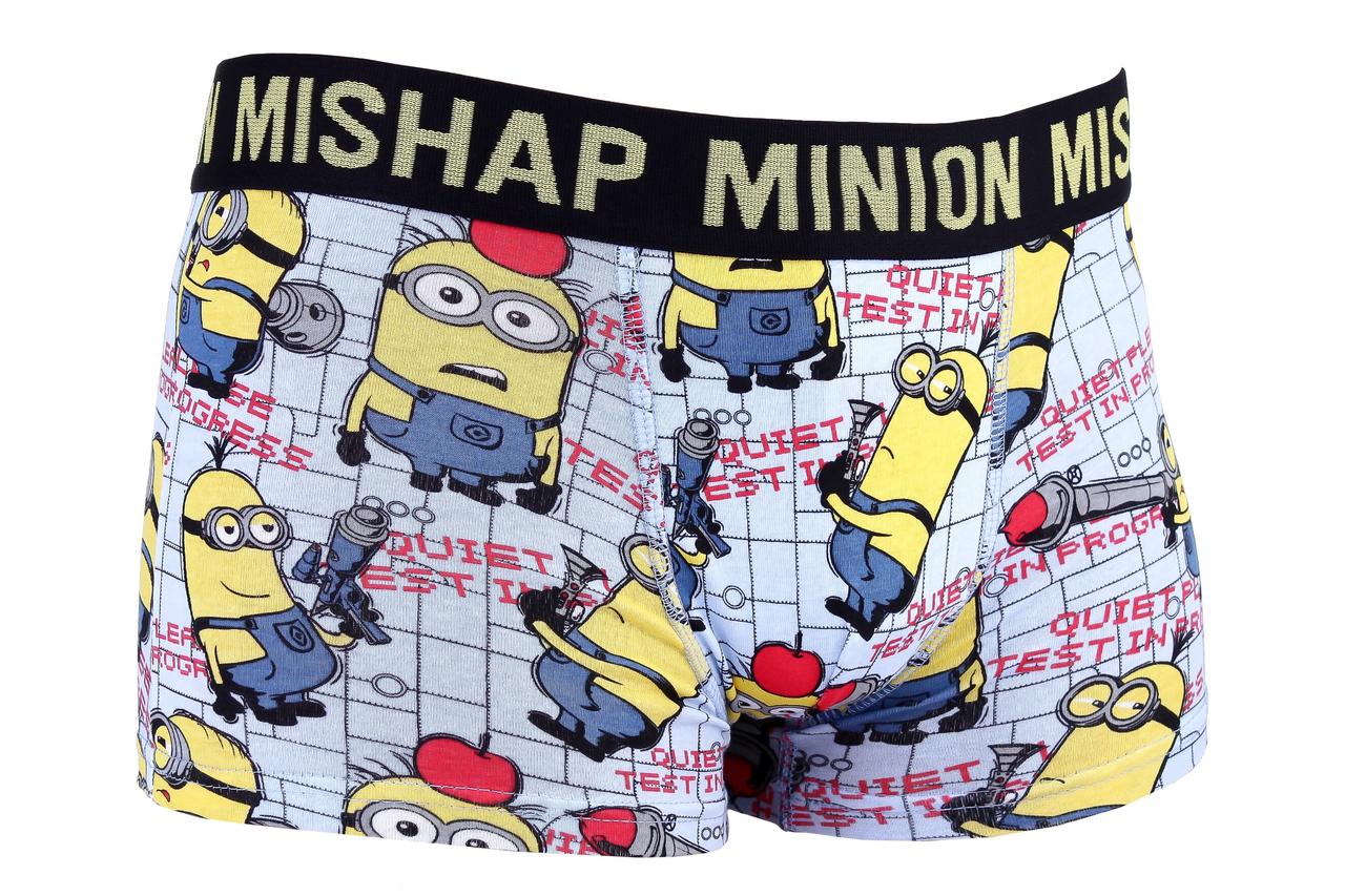 

Трусы-боксеры Minions 1-pack gray — 30890634-1, 8-10, 3349610001913, Серый