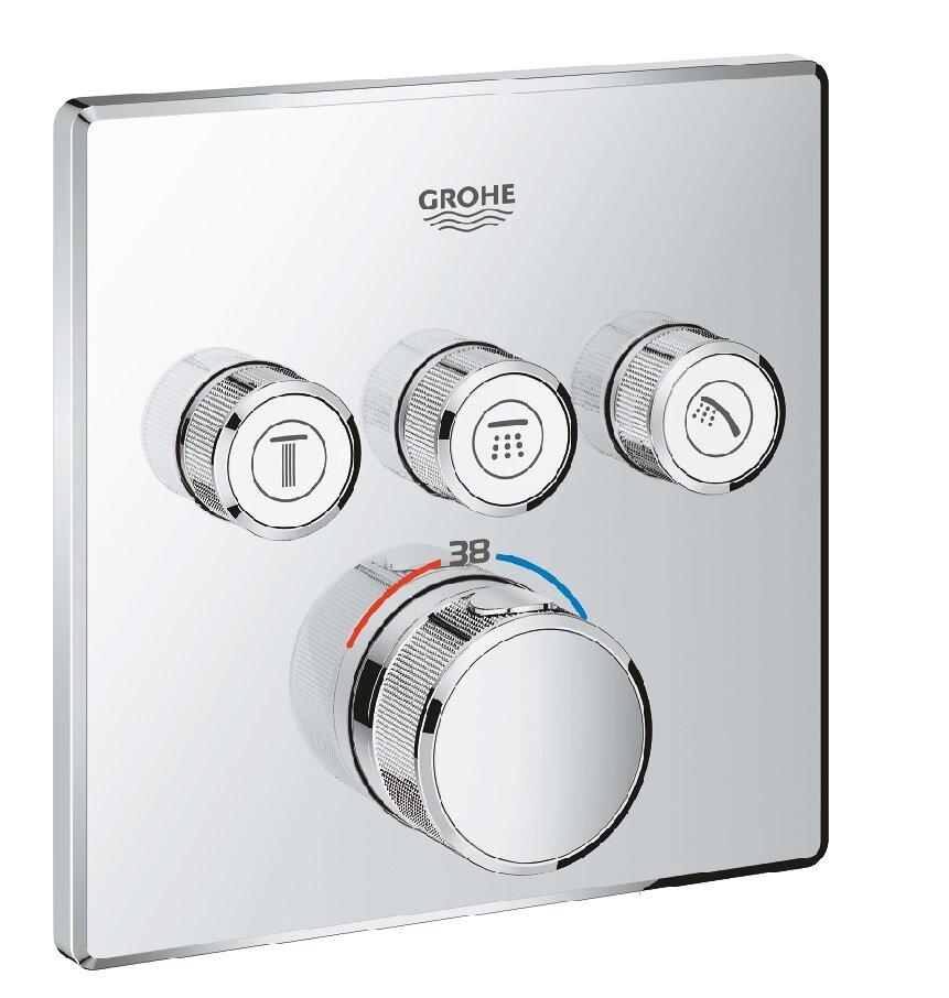 

Термостат для ванны / душа Grohe Grohtherm SmartControl 29126000, Хром