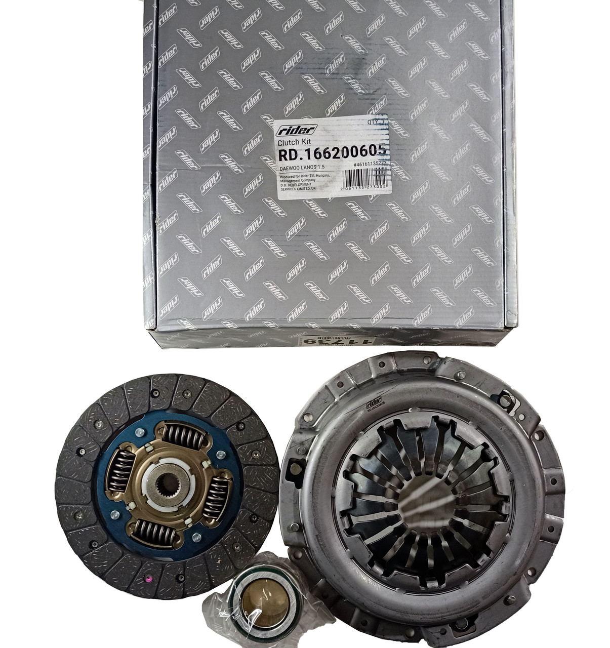 

Комплект сцепления Ланос 1.5 RIDER, RD.166200605