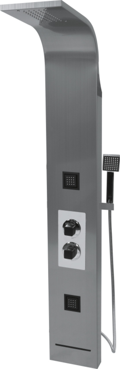 

Душевая панель Steely 4 inox Fala 75977