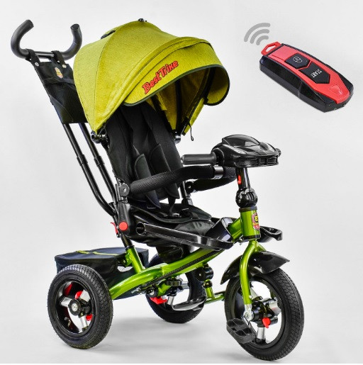 

Велосипед Best Trike ПОВОРОТНОЕ СИДЕНИЕ, СКЛАДНОЙ РУЛЬ, РУC. ОЗВУЧИВАНИЕ, НАДУВНЫЕ КОЛЕСА, ПУЛЬТ (ЗВУК, СВЕТ