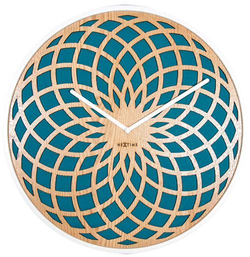

Часы настенные "Sun Small Turquoise" Ø35 см