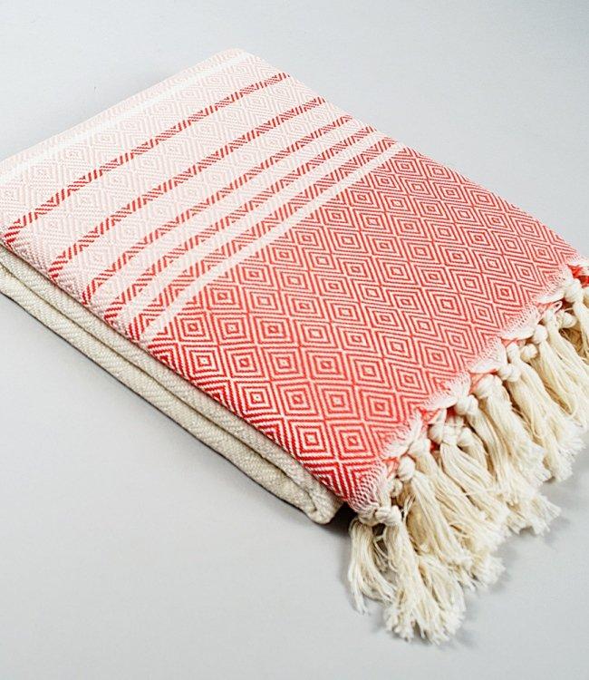 

Плед-накидка Barine Quad Throw coral коралловый 150*200