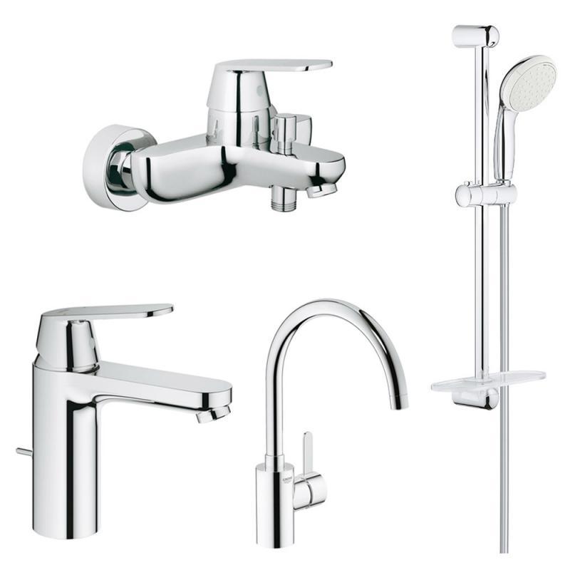 

Набор смесителей Grohe Eurosmart M-Size 126115MK, Хром