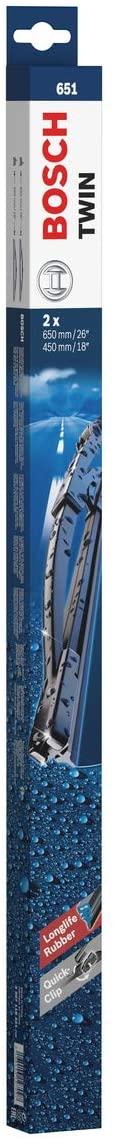 

Щетки стеклоочистителя (дворники) каркасные Bosch Twin 651 650\450 мм 3397118321